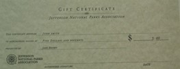 Store Gift Certificate-$5.00