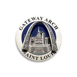 Magnet: Gateway Arch Bobble