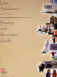 Lake Sakakawea Boating and Recreation Map (2005)
