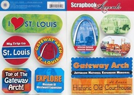 Scrapbook Kit: Gateway Arch Accents