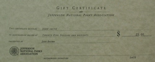 Store Gift Certificate-$25.00 28025