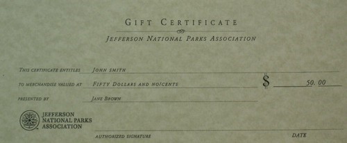 Store Gift Certificate-$50.00 28050