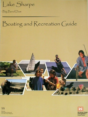 Lake Sharpe Boating and Recreation Map (2004) 13732