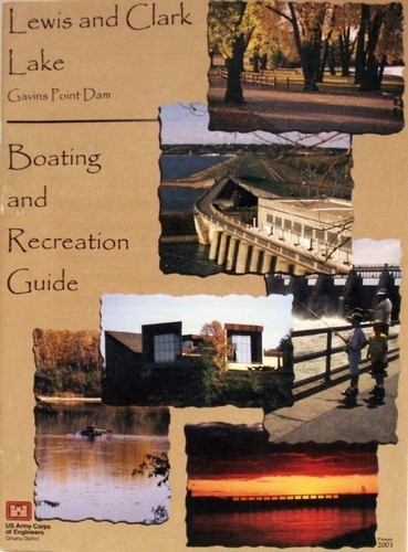 Lewis and Clark Lake Boating and Recreation Map (2003) 13725