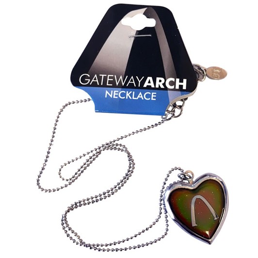 Gateway Arch Mood Necklace 329